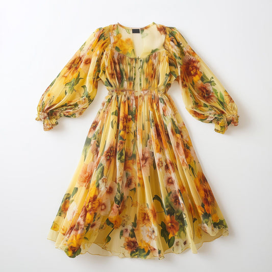 Ted Baker Yellow Dress